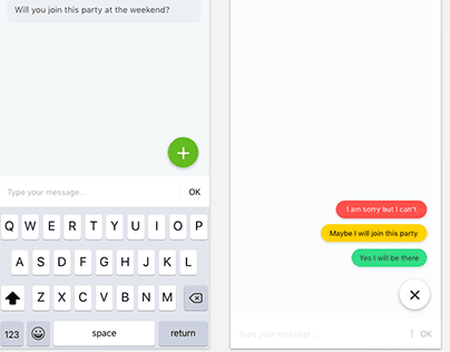 #DailyUI #Animation #Select A Message